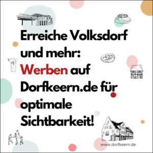 Werbung auf Dorfkeern