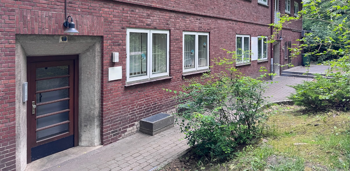 Ungepflegter Vorgarten